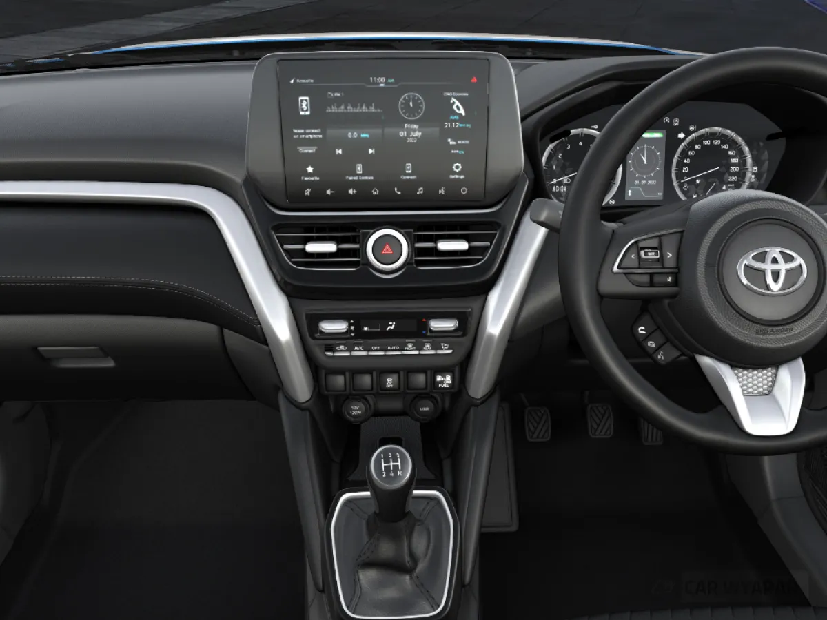 Toyota Urban Cruiser Hyryder G (O) AT Hybrid DT